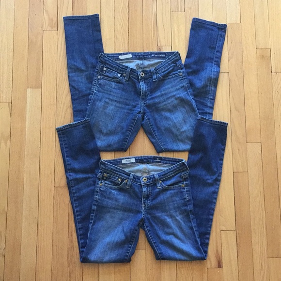 Ag Adriano Goldschmied Denim - 🚫 SOLD 🚫 AG 2 pairs straight jeans size 24 EUC
